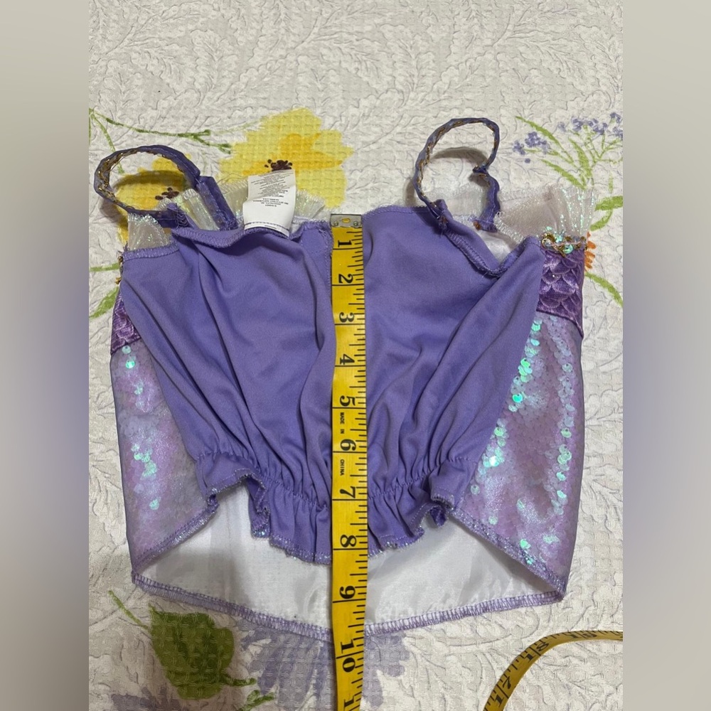 (22) Purple and Blue Sequin Mermaid Top - Picture 12 of 16